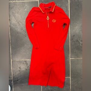 Tommy Hilfiger Red Knit Dress